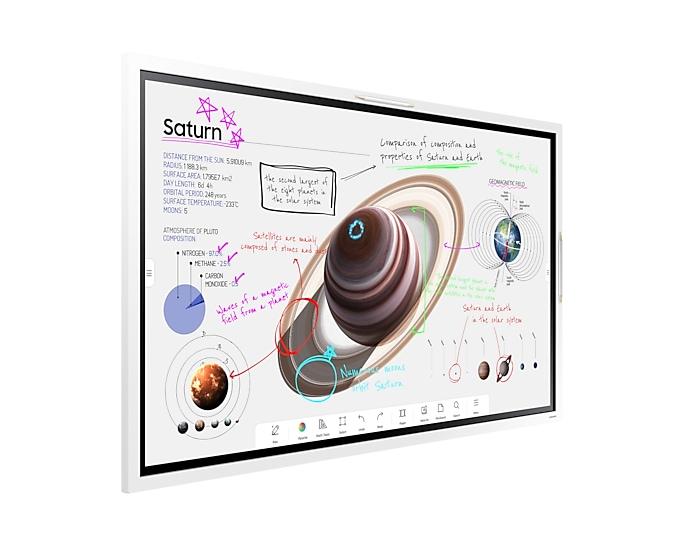 TELEVISEUR SAMSUNG 85 SMART TACTIL INTERACTIVE LH85WMBWBGCXEN