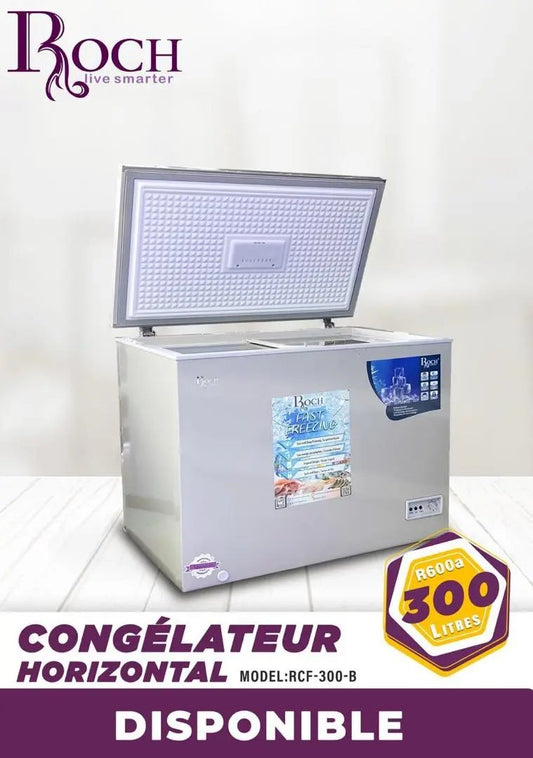 CONGELATEUR ROCHE HORIZONTAL 300LITRES Kebaelectromenager