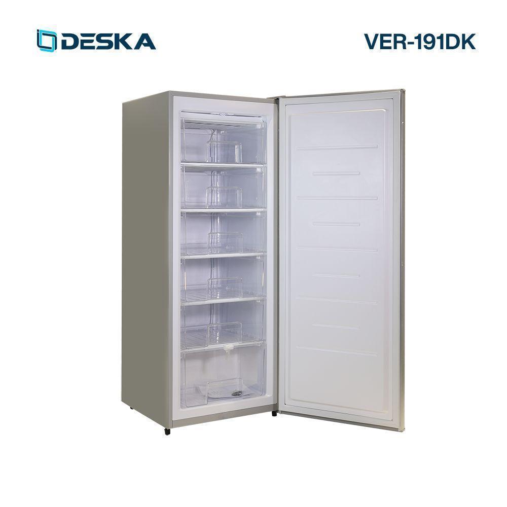 CONGELATEUR DESKA VERTICAL 6TIROIRS GRIS VER 191DK
