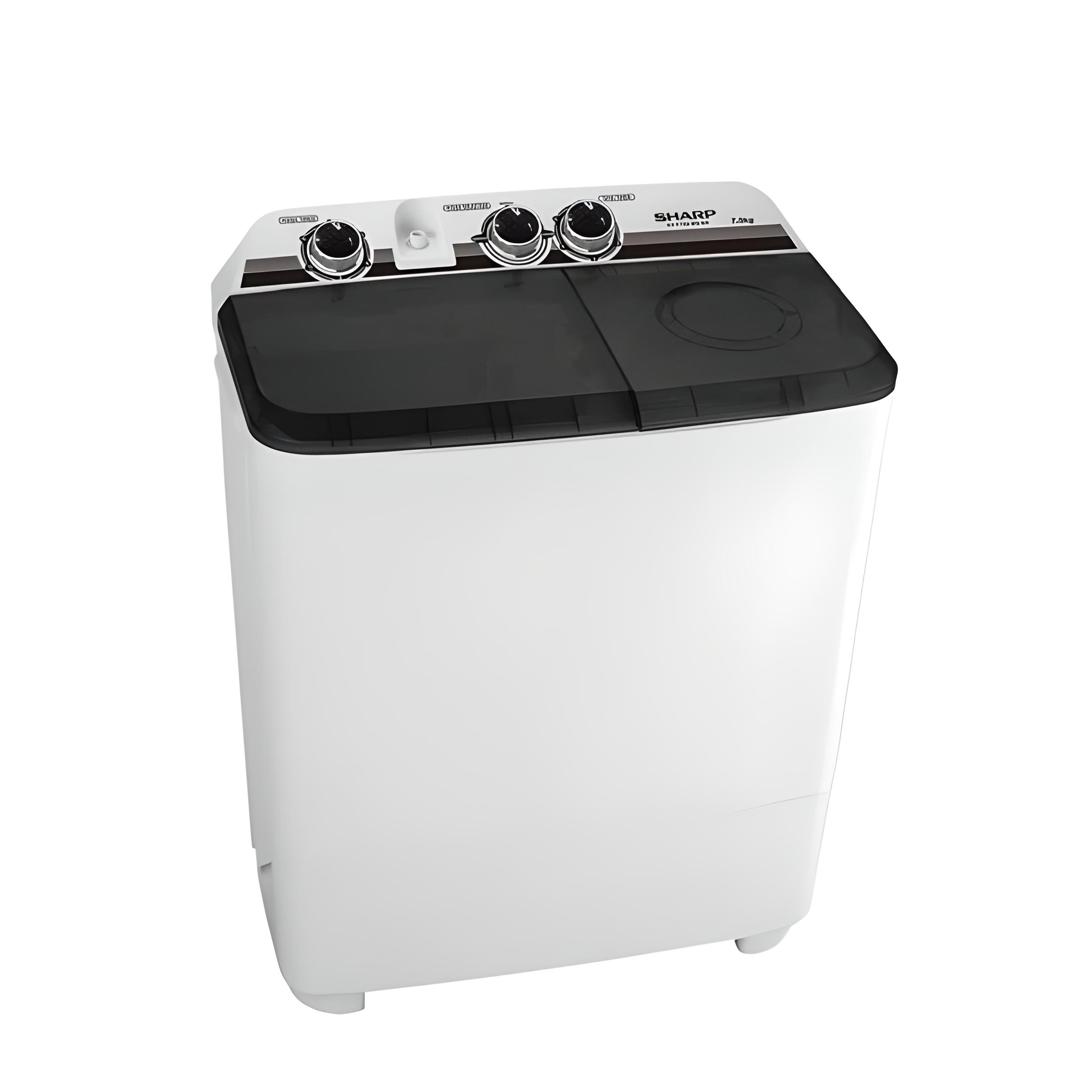 MACHINE A LAVER SHARP 7KG SEMI AUTOMATIC BLANC EST75XWNBK