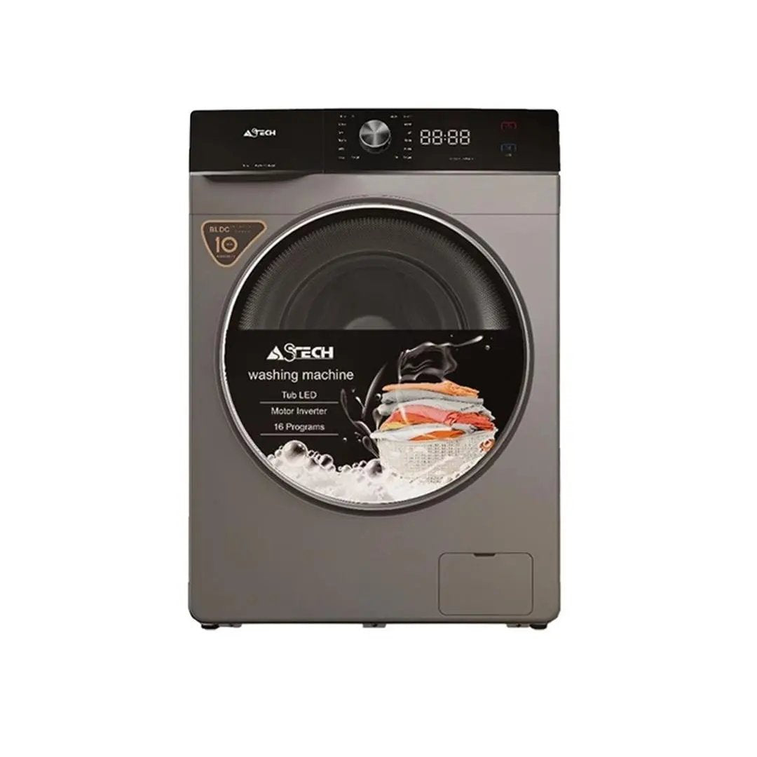 MACHINE A LAVER ASTECH 8KG INVERTER GRIS MLV80BN8INVLC Kebaelectromenager