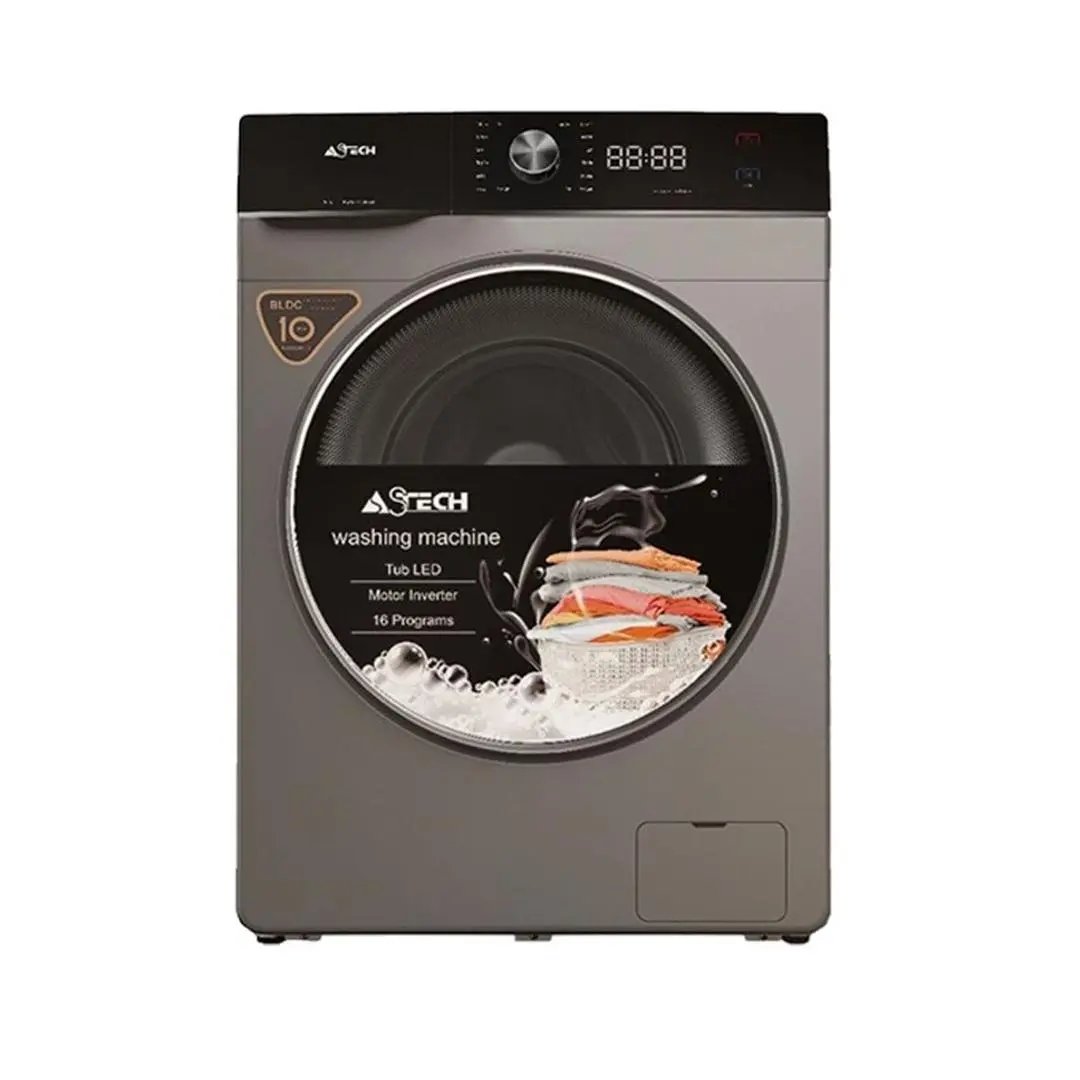 MACHINE A LAVER ASTECH 9KG INVERTER GRIS ML90BN9INVLCD Kebaelectromenager