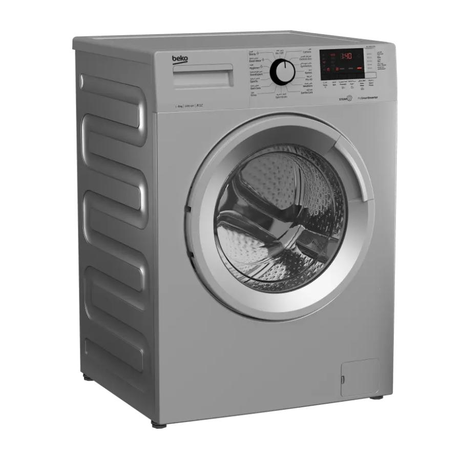 MACHINE A LAVER BEKO 8KG A+++ +VEROUILLAGE ENFANT GRIS WCC8612XSS