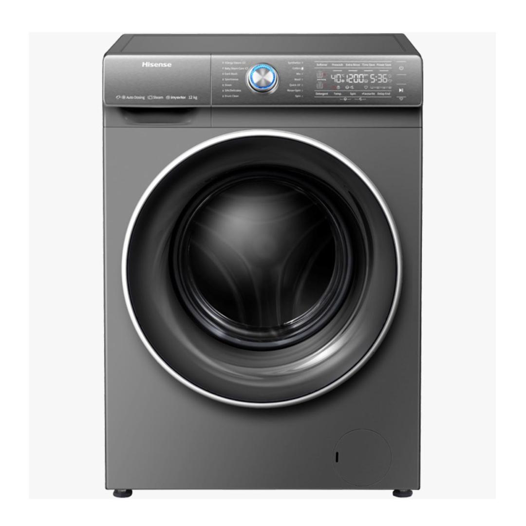 MACHINE A LAVER HISENSE 12KG AVEC 8KG SECHAGE FRONT LOAD GRIS WD5S1245BB