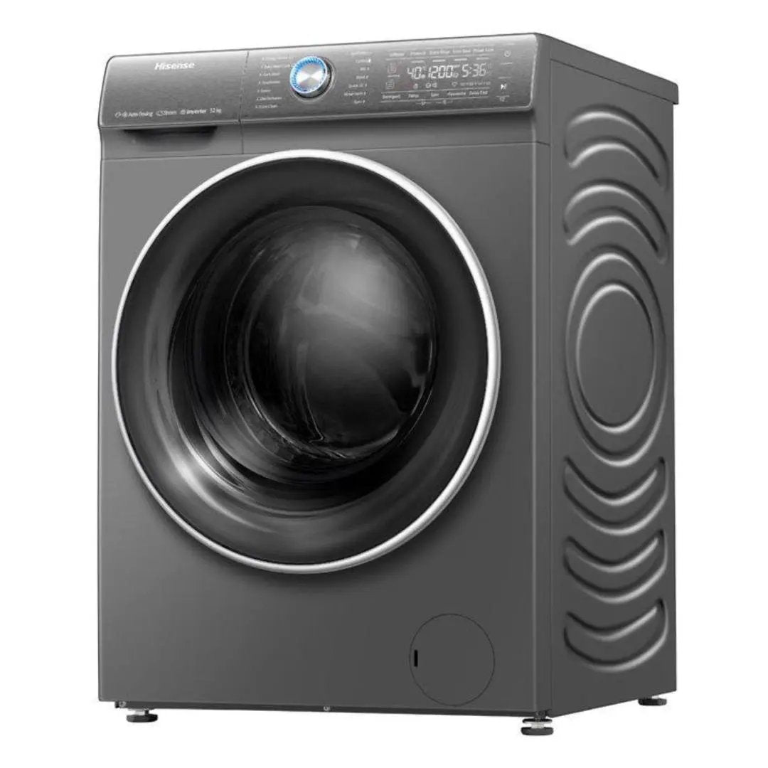 MACHINE A LAVER HISENSE 12KG AVEC 8KG SECHAGE FRONT LOAD GRIS WD5S1245BB Kebaelectromenager