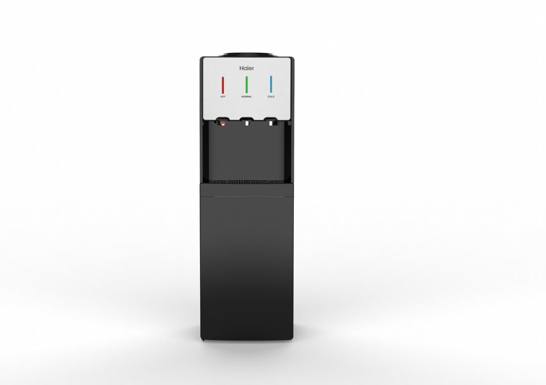 FONTAINE HAIER AVEC FRIGO NOIR BLANC
