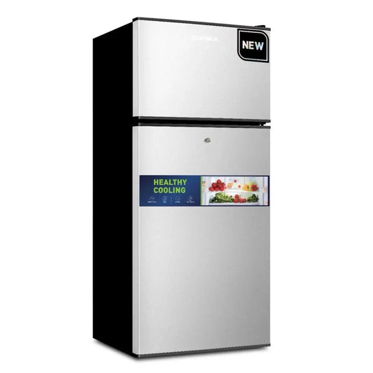 REFRIGERATEUR DESKA BAR 2PORTE NOIR GRIS TM110DK Kebaelectromenager