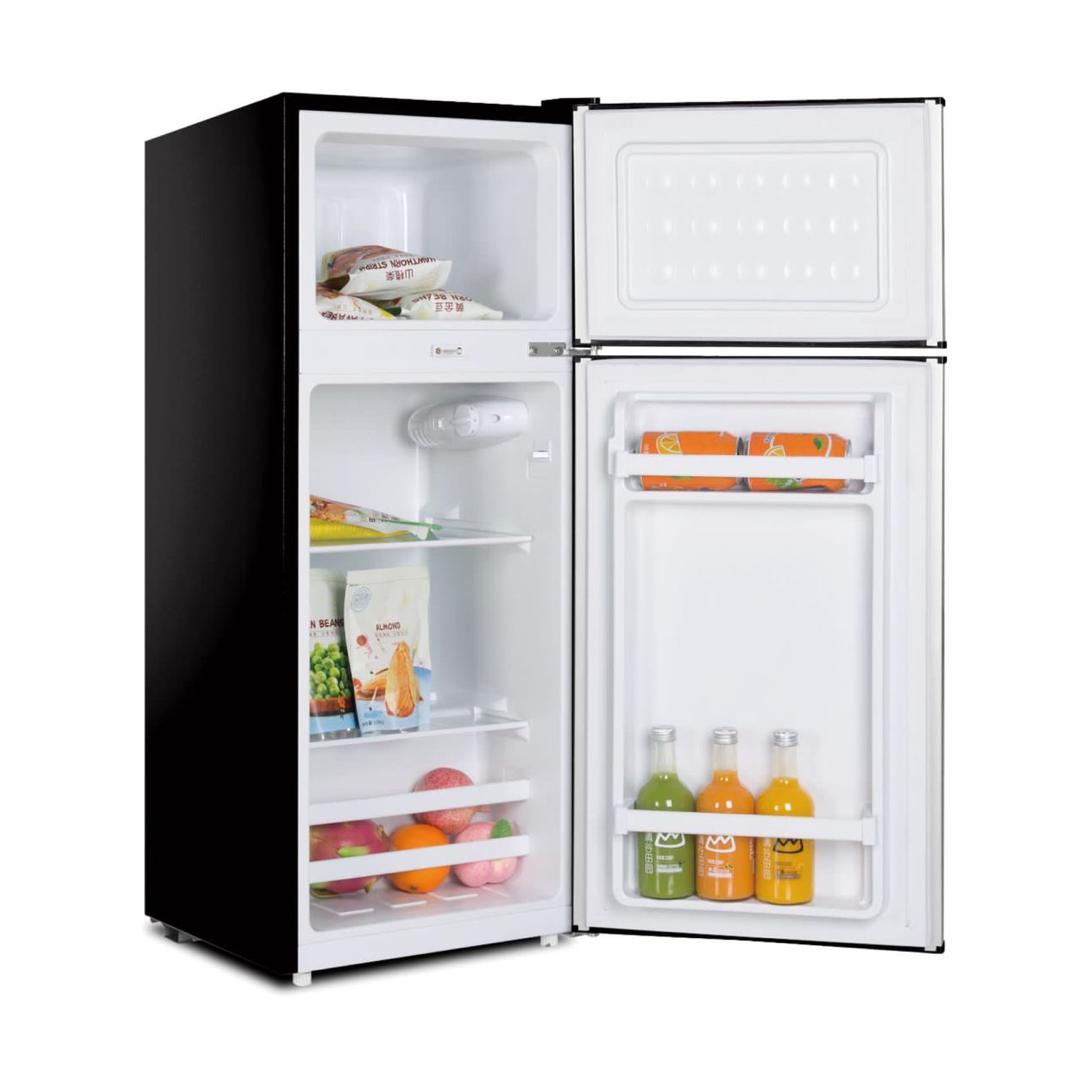 REFRIGERATEUR DESKA BAR 2PORTE NOIR GRIS TM110DK