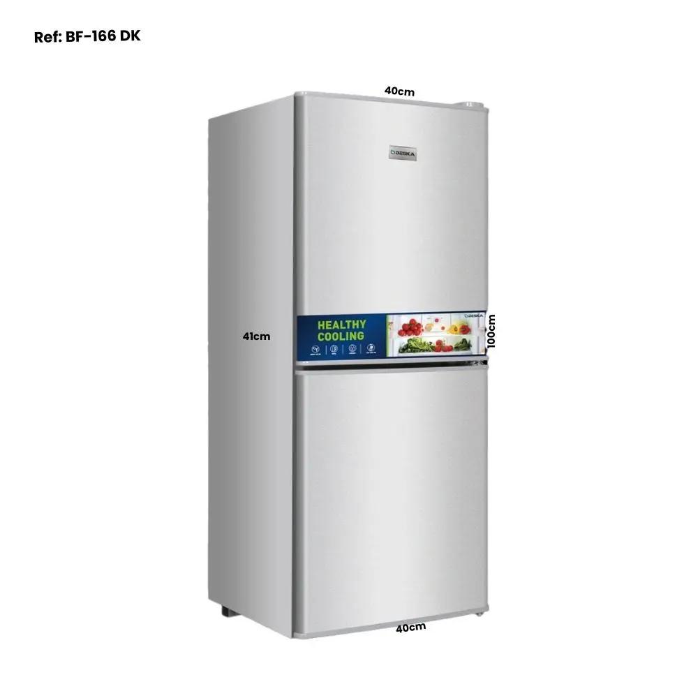 REFRIGERATEUR DESKA COMBINE 2TIROIR PM GRIS BF166DKG Kebaelectromenager