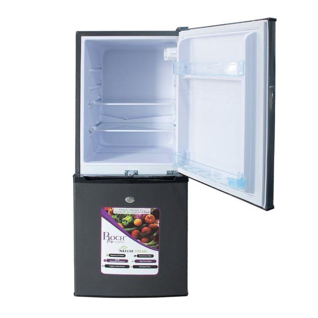 REFRIGERATEUR ROCH COMBINE 2TIROIRS GRIS FRF145DBW