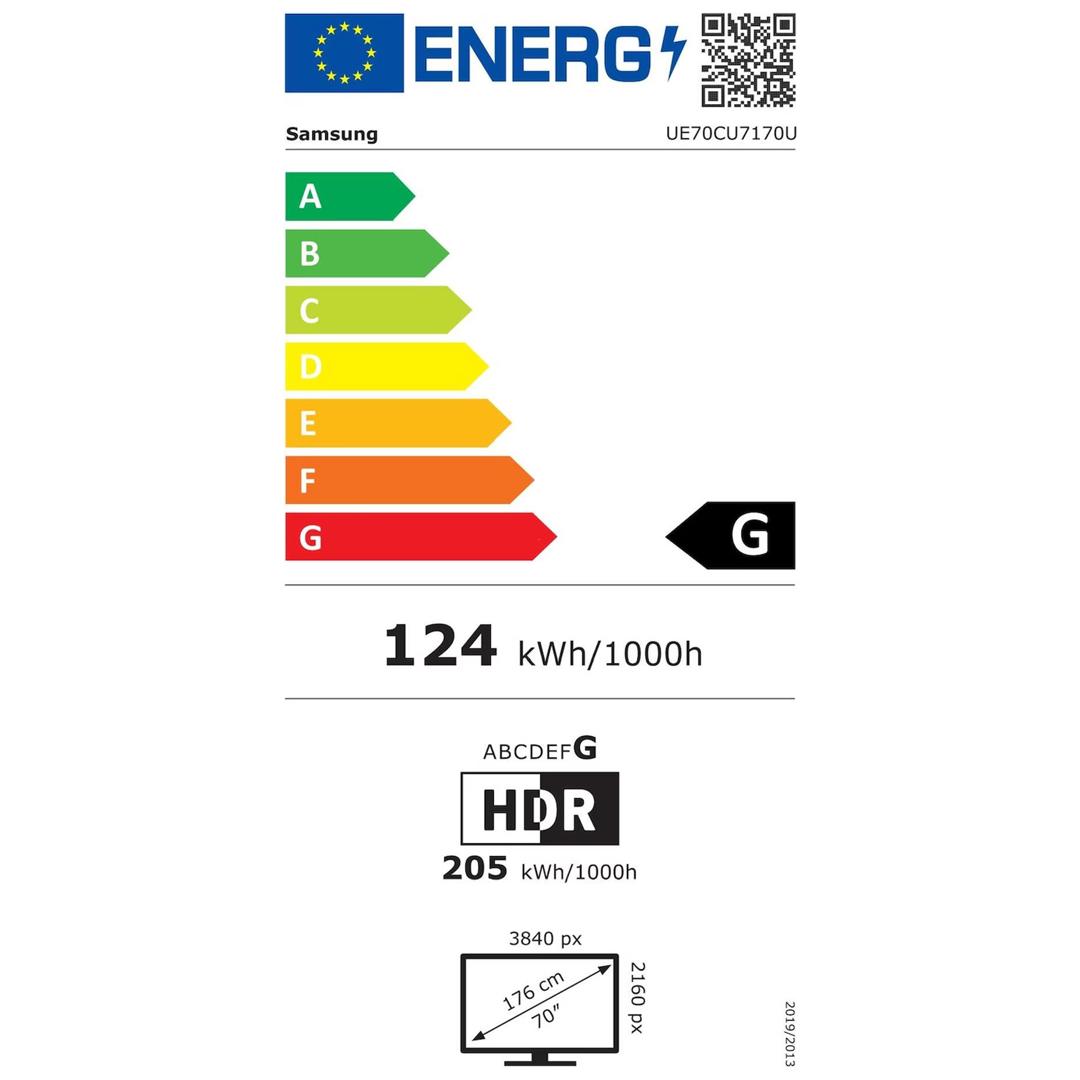 TELEVISEUR SAMSUNG 55 SMART 4K UA55DU7010UXL