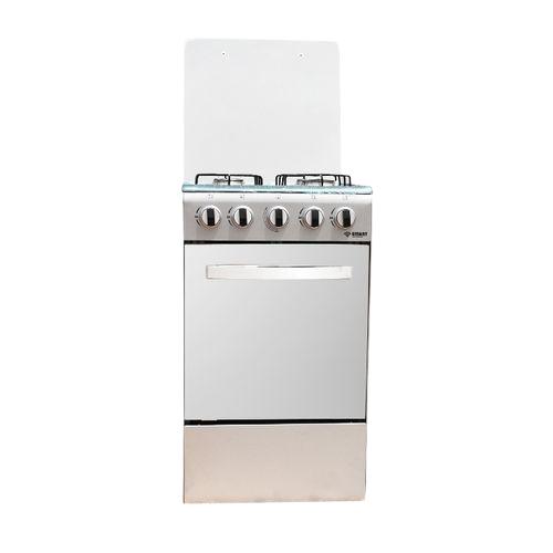 CUISINIERE SMART TECHNOLOGY 4FEUX 50×50 A GAZ INOX STC5050S