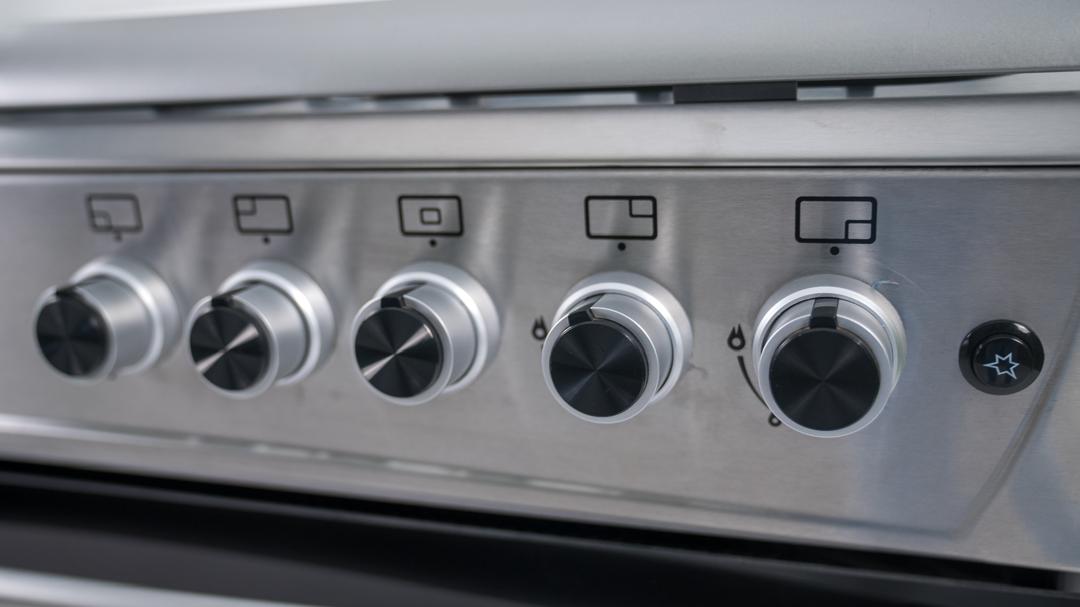 CUISINIERE ELACTRON 5FEUX 90×60 INOX EL6090