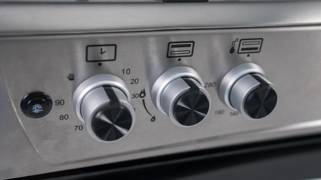 CUISINIERE ELACTRON 5FEUX 90×60 INOX EL6090
