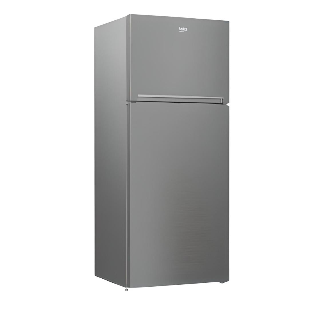 REFRIGERATEUR BEKO 2PORTE NOFROST GRIS RDNE49X