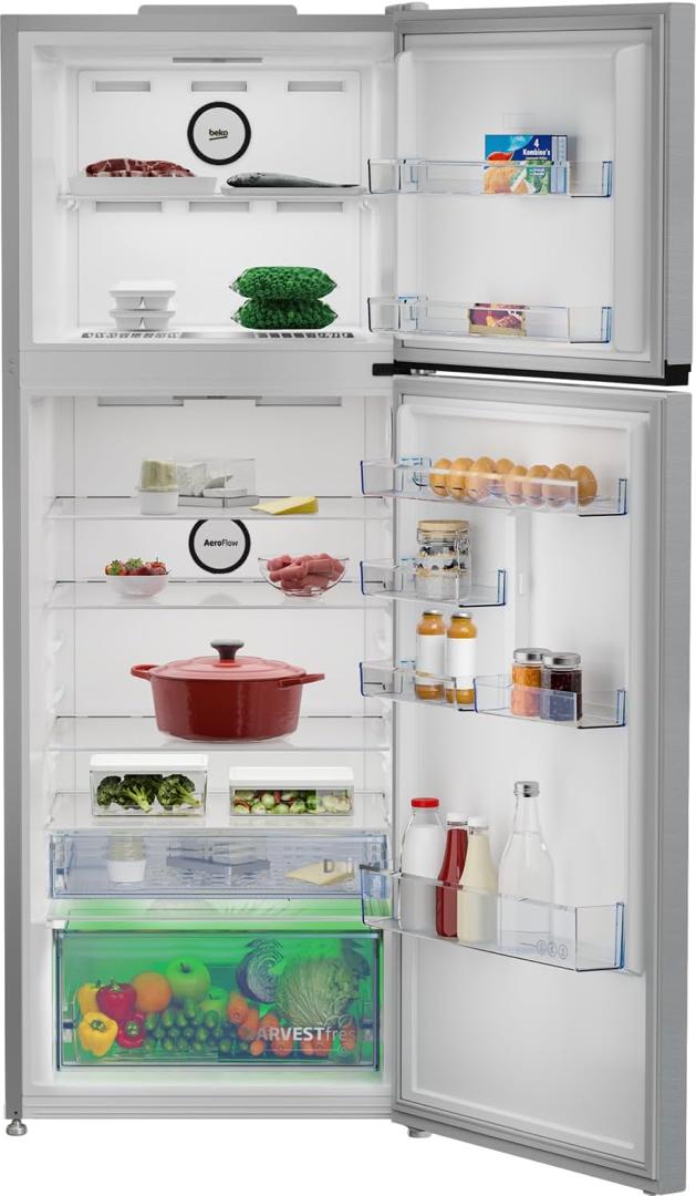 REFRIGERATEUR BEKO 2PORTE 590LITRES INVERTER NOFROSTA++GRIS RDNR66H