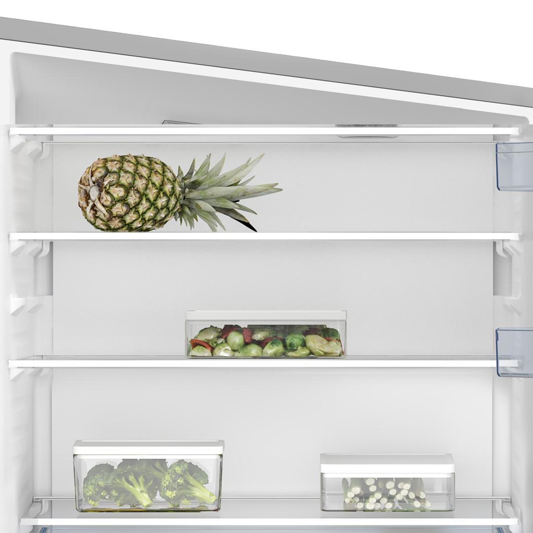 REFRIGERATEUR BEKO COMBINE 2TIROIR 660LITRES INVERTER NOFROST A++GRIS B5RCNE66H