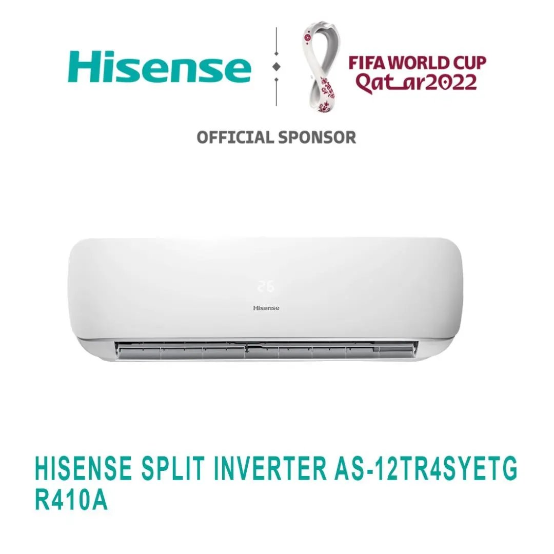 SPLIT HISENSE 12000BTU INVERTER Kebaelectromenager
