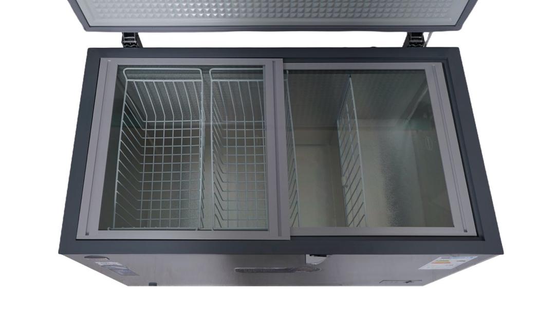 CONGELATEUR ASTECH HORIZONTAL 500LITRES GRIS CH500GM