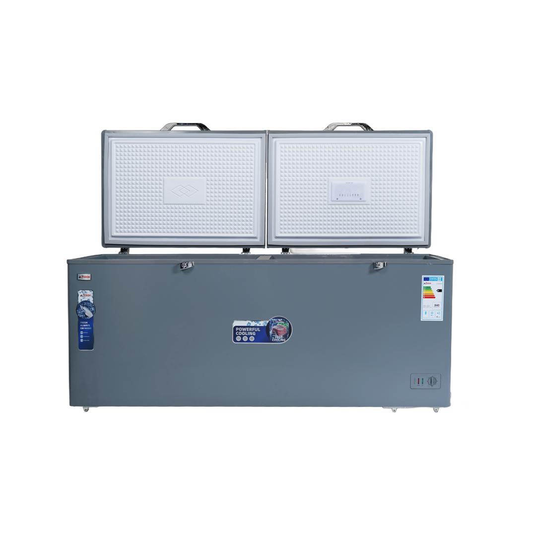 CONGELATEUR ASTECH HORIZONTAL 800LUTRES GRIS CH800GM