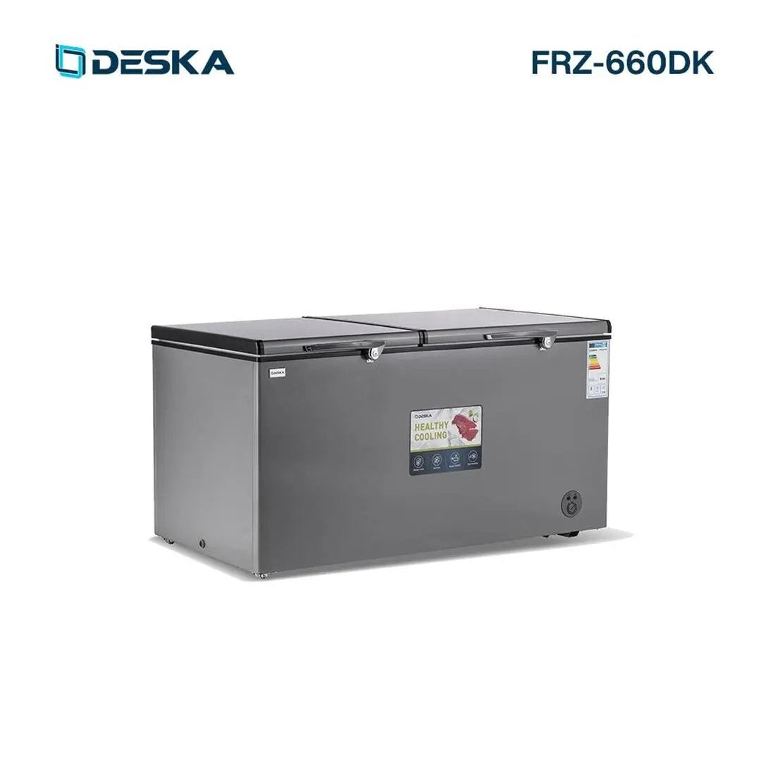 CONGELATEUR DESKA HORIZONTAL 700LITRES GRIS FRZ660DK Kebaelectromenager