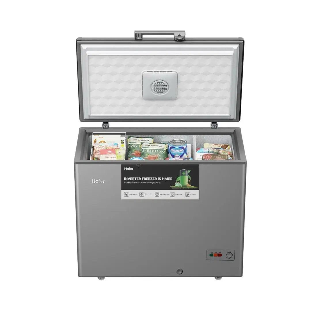 CONGELATEUR HAIER 450LITRES INVERTER GRIS 368VS Kebaelectromenager