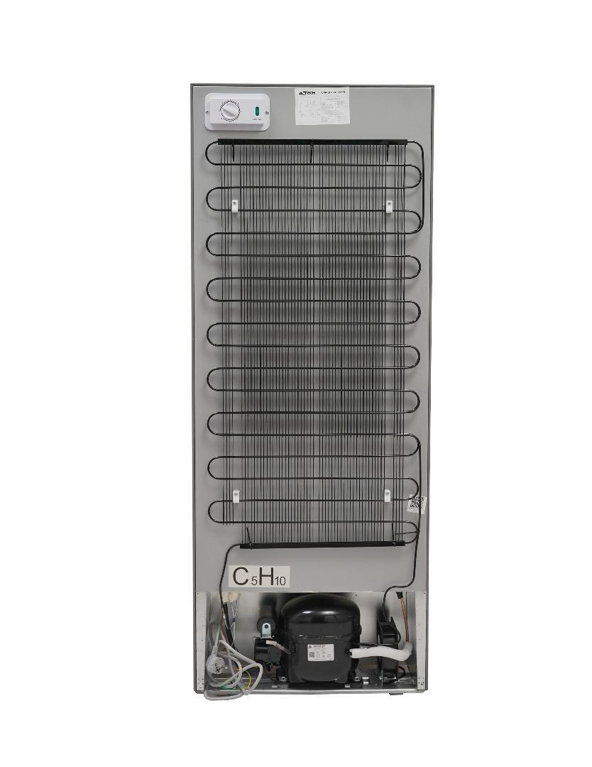 CONGELATEUR ASTECH VERTICAL 8TIROIRS 240LITRE PLAQUE ALUMINIUM GRIS PA240CD