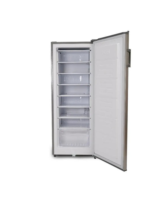 CONGELATEUR ASTECH VERTICAL 8TIROIRS 240LITRE PLAQUE ALUMINIUM GRIS PA240CD Kebaelectromenager