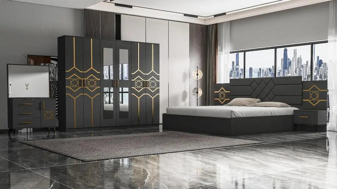 CHAMBRE À COUCHER 6BATTANTS Kebaelectromenager