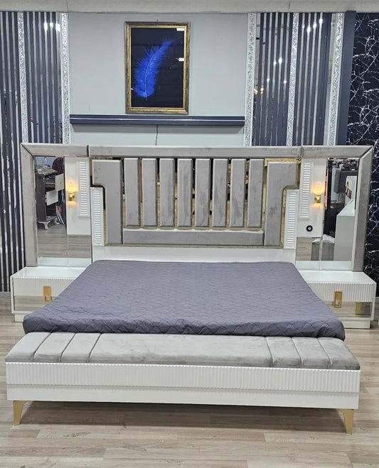 CHAMBRE À COUCHER ARMOIRE 6BATTANTS Kebaelectromenager