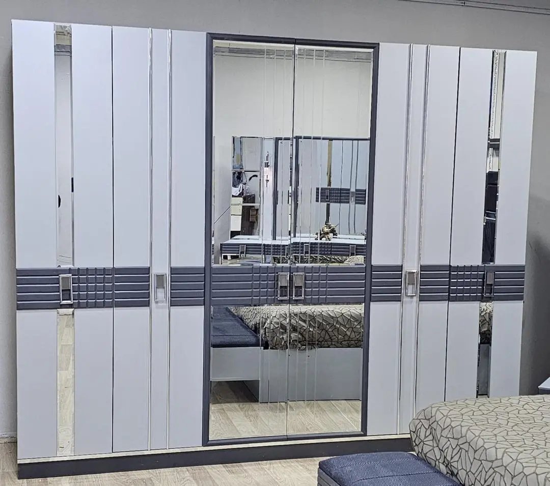 CHAMBRE À COUCHER ARMOIRE 6BATTANTS Kebaelectromenager