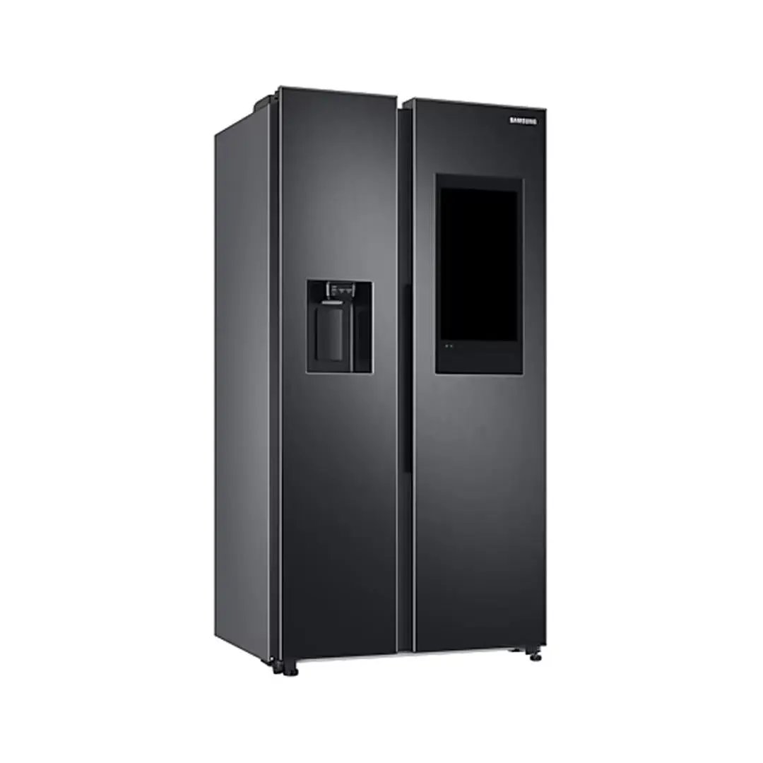 REFRIGERATEUR SAMSUNG SIDE BY SIDE FAMILY 2PORTES AVEC DIST GLACON ET ECRAN NOIR RS6HA8891B1 Kebaelectromenager