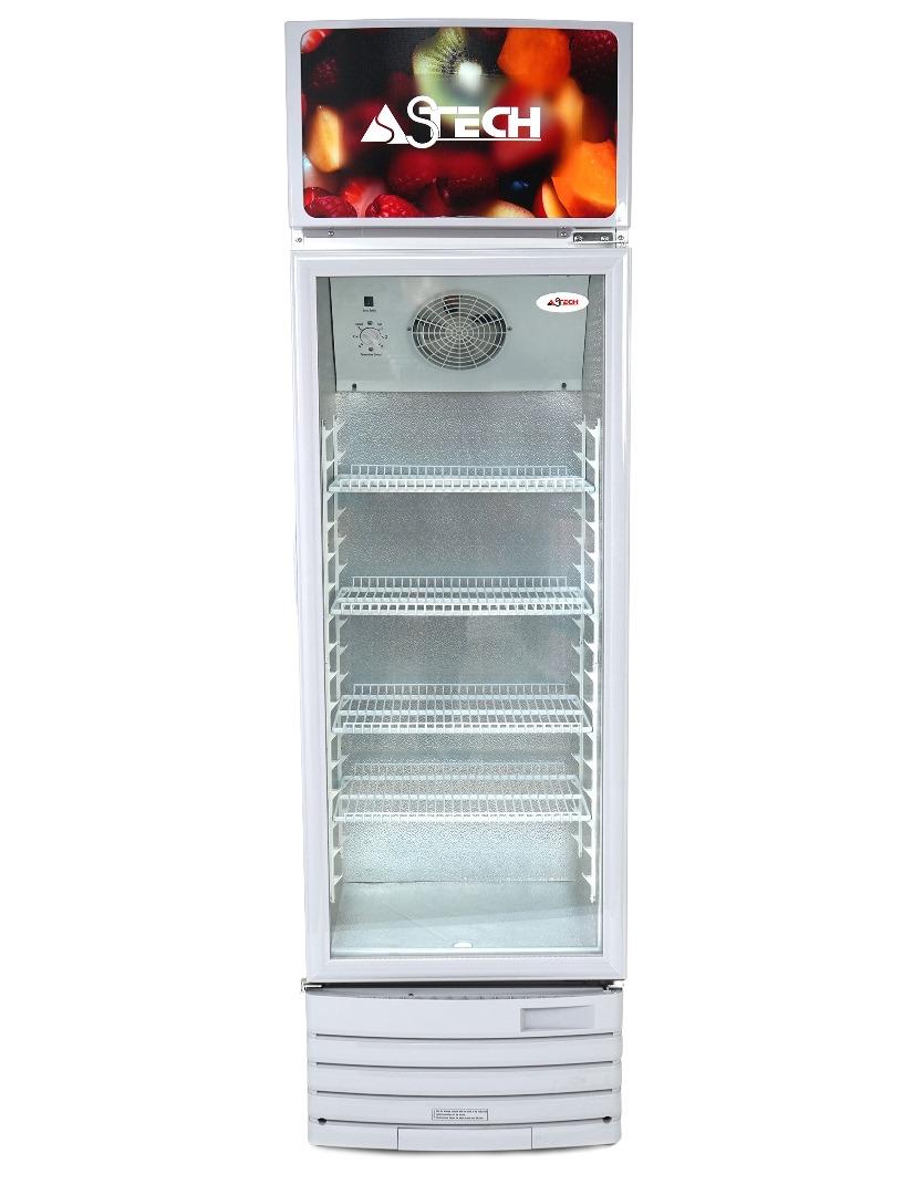 RÉFRIGÉRATEUR ASTECH VITRINE 1PORTE 374L