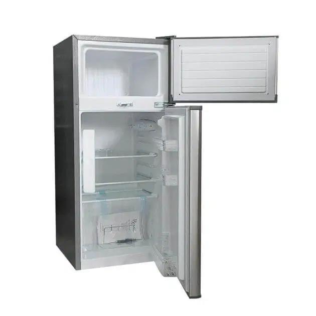 REFRIGERATEUR ROCH 2PORTES 100LITRES GRIS RFR 125DT W