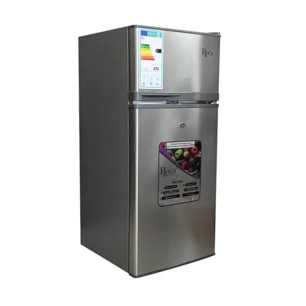 REFRIGERATEUR ROCH 2PORTES 100LITRES GRIS RFR 125DT W