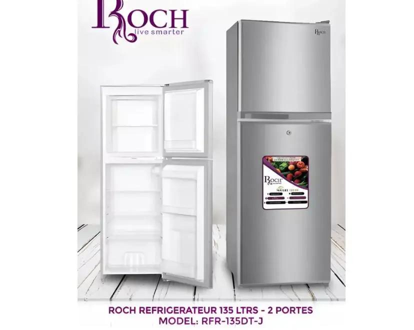 REFRIGERATEUR ROCH 2PORTES 135LITRES GRIS RFR135DTJ Kebaelectromenager