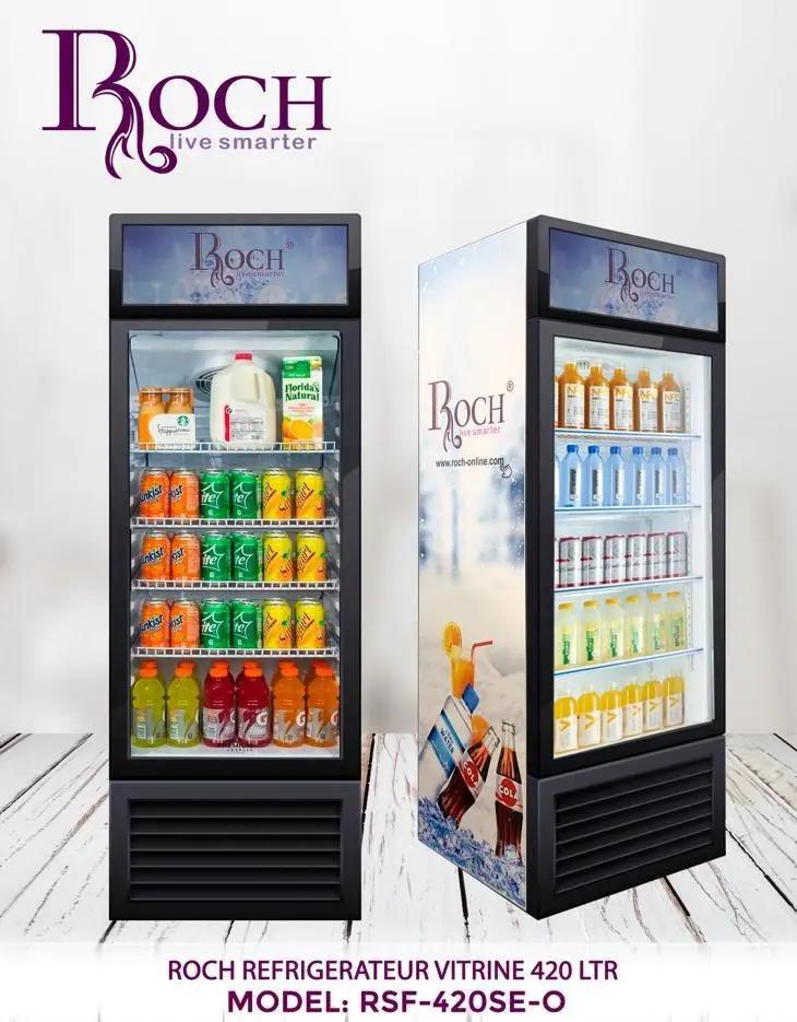 REFRIGERATEUR ROCH VERTICAL VITRINE RSF420SE Kebaelectromenager