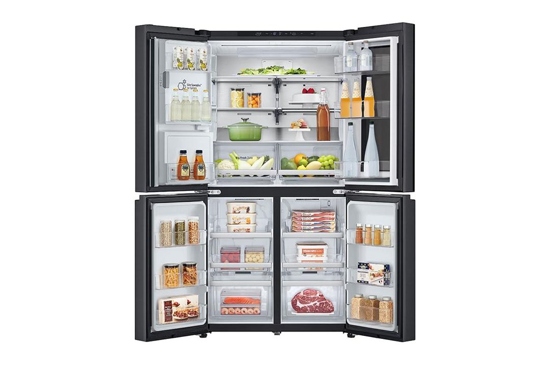 REFRIGERATEUR LG SIDE By SIDE KNOCK KNOCK 4 PARTES NOIR GC X24FFCAB