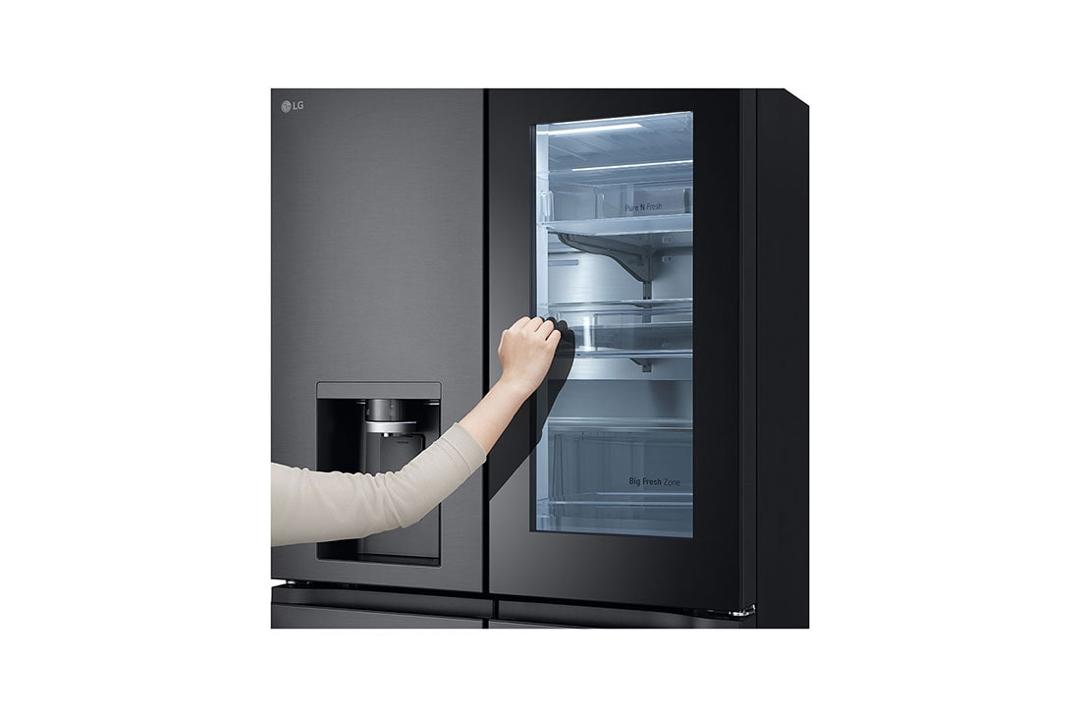 REFRIGERATEUR LG SIDE By SIDE KNOCK KNOCK 4 PARTES NOIR GC X24FFCAB