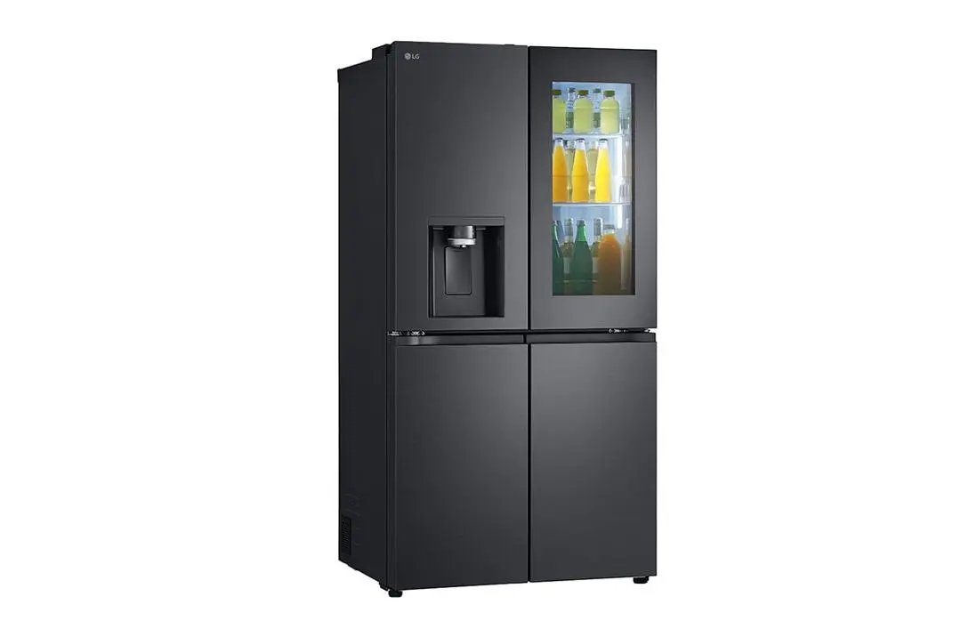 REFRIGERATEUR LG SIDE By SIDE KNOCK KNOCK 4 PARTES NOIR GC X24FFCAB Kebaelectromenager