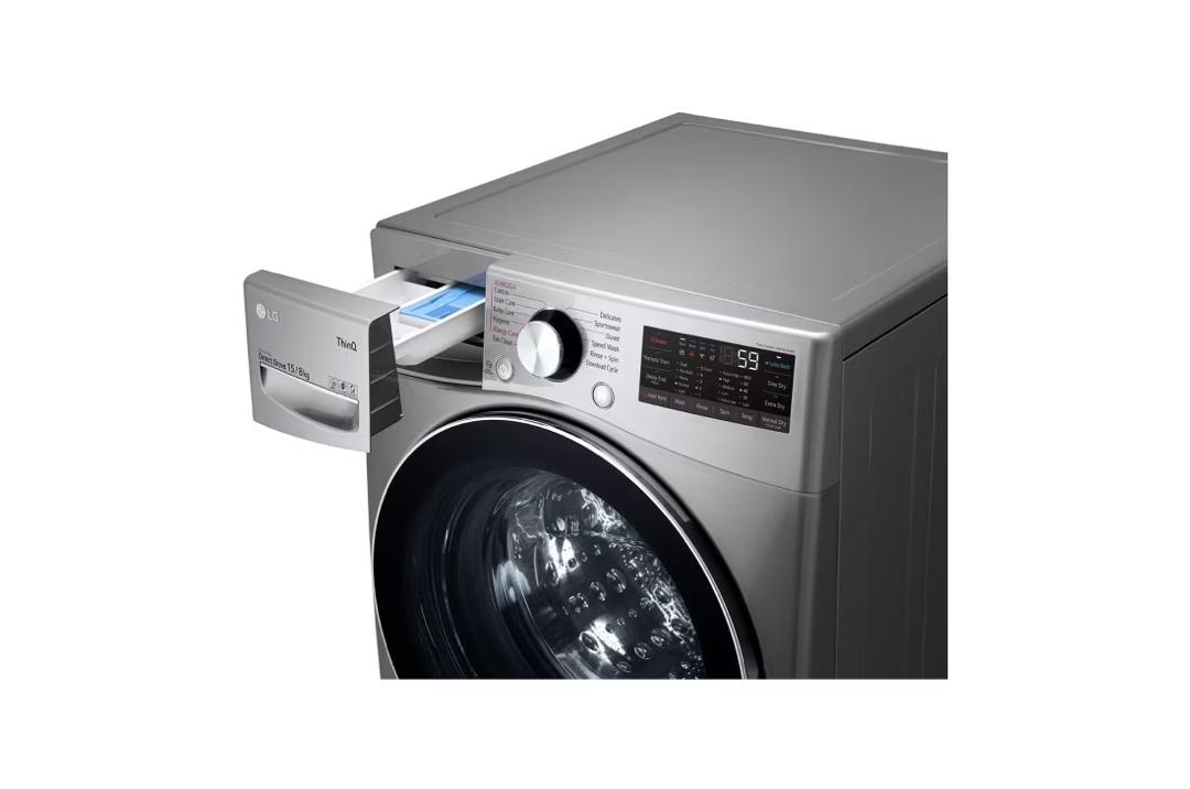 MACHINE À LAVER LG 15KG/8KG SECHAGE