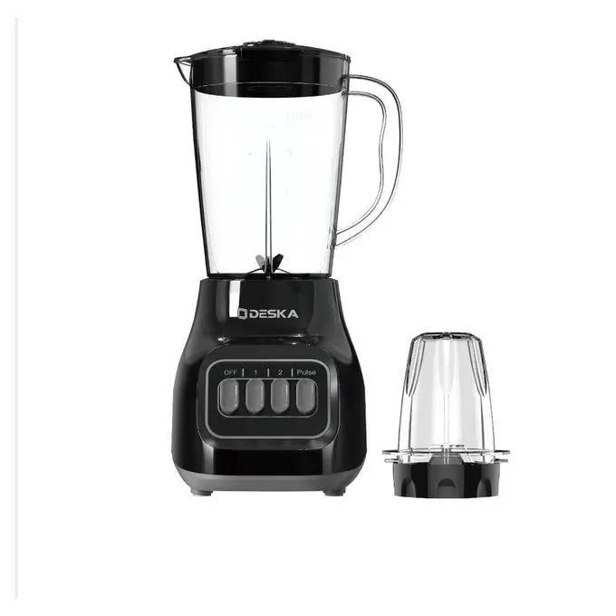 Mixeur Deska Électrique 2 en 1 Noir – MIX2033XB – Blender 500W avec Cruche en Verre Kebaelectromenager