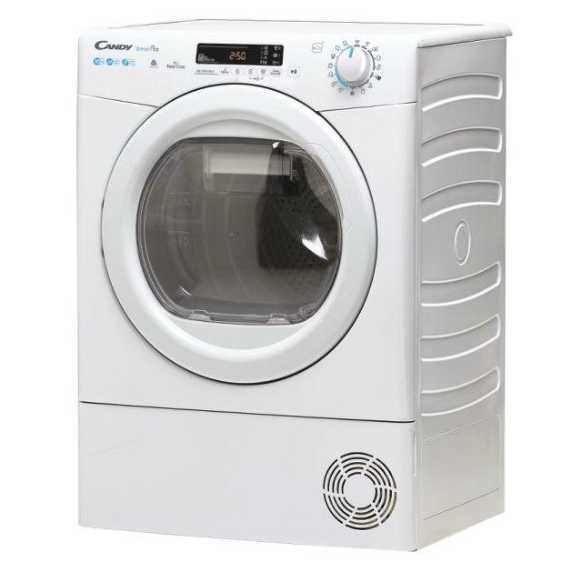 🌀 Sèche-linge Candy CS0EC10DGS – 10 kg, Pompe à Chaleur & Écran Intégré
