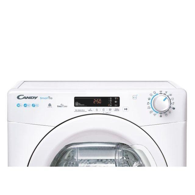 🌀 Sèche-linge Candy CS0EC10DGS – 10 kg, Pompe à Chaleur & Écran Intégré
