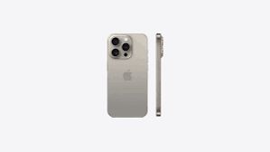 image recommandé : iPhone 15 Pro Max 256 Go reconditionné, couleur noire, vue de face et de dos, sur fond blanc.