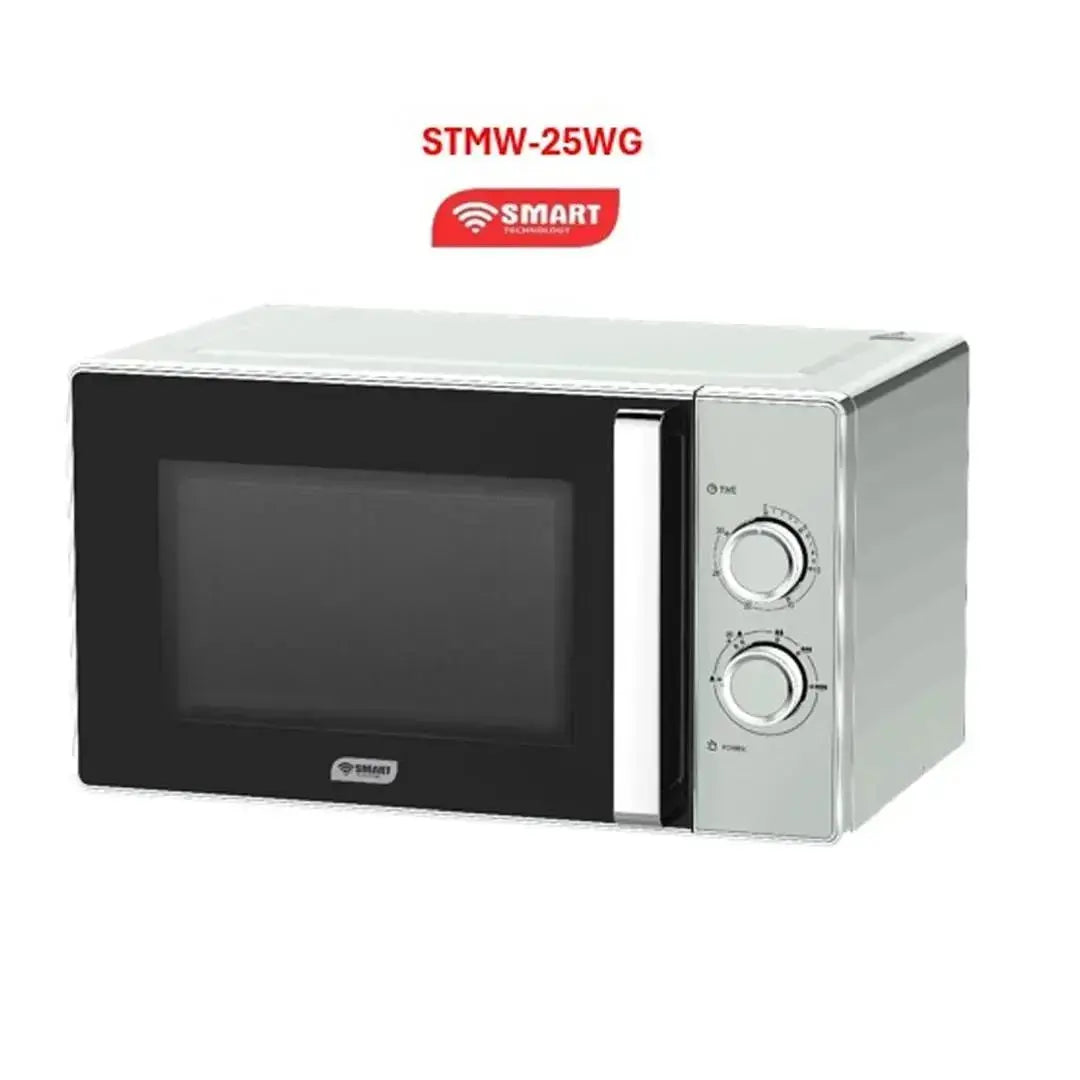 Micro-ondes SMART TECHNOLOGY STMW25WG – 25L Gris Clair Kebaelectromenager