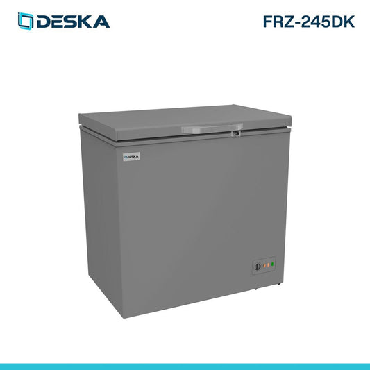 CONGELATEUR DESKA HORIZONTAL 250LITRES AVEC VITRE GRIS