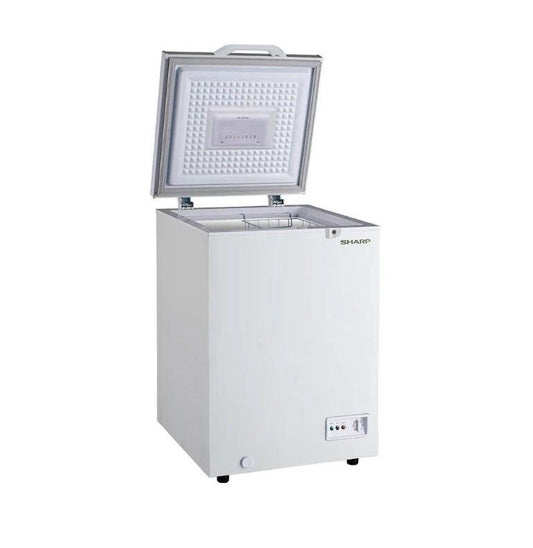 CONGELATEUR SHARP HORIZONTAL 140LITRES BLANC