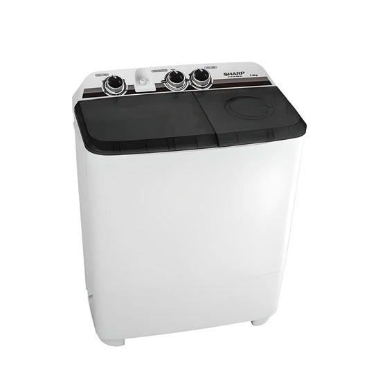 MACHINE A LAVER SHARP 7KG SEMI AUTOMATIC BLANC EST75XWNBK