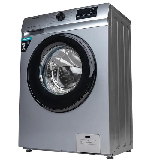 MACHINE A LAVER HISENSE 7KG FRONT LOAD GRIS WFVB7012MT Kebaelectromenager